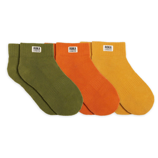 Roka London Earthy Multipack – Wembley Socks For Women