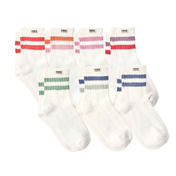 Roka London Everyday Retro Multipack - Windsor Socks For Women
