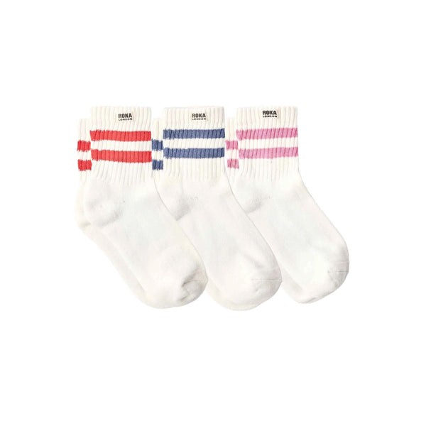 Roka London Everyday Retro Multipack - Windsor Socks For Women