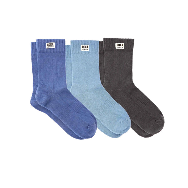 roka london Fresh Multipack - Wimbledon Socks for Men 3-pack