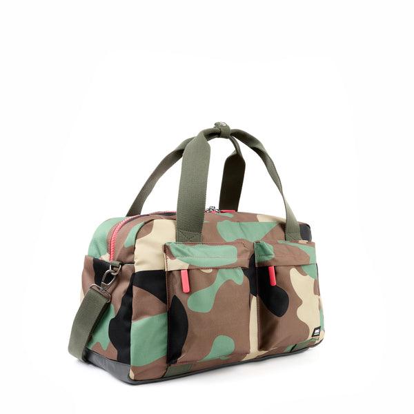 Roka London Gatwick Carry-On Duffel In Vintage Camo