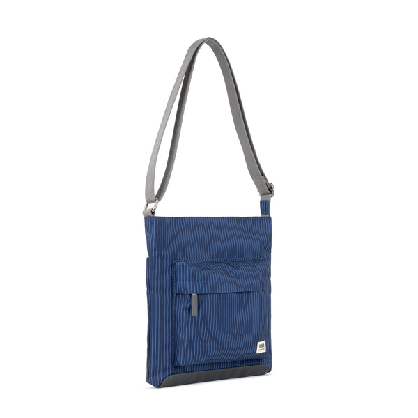 Roka London Kennington Crossbody In Dark Wash Denim
