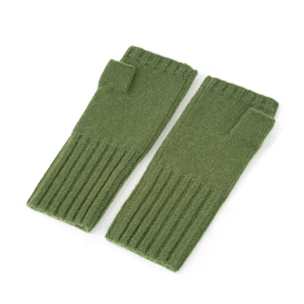 Roka London Metropolitan Cashmere Gloves In Avocado