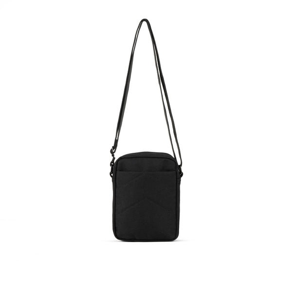 Roka London All Black Bond Pocket Crossbody In Ash