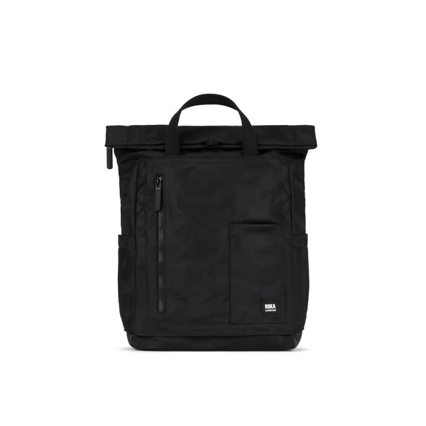 roka london All Black Camden P Backpack in Black