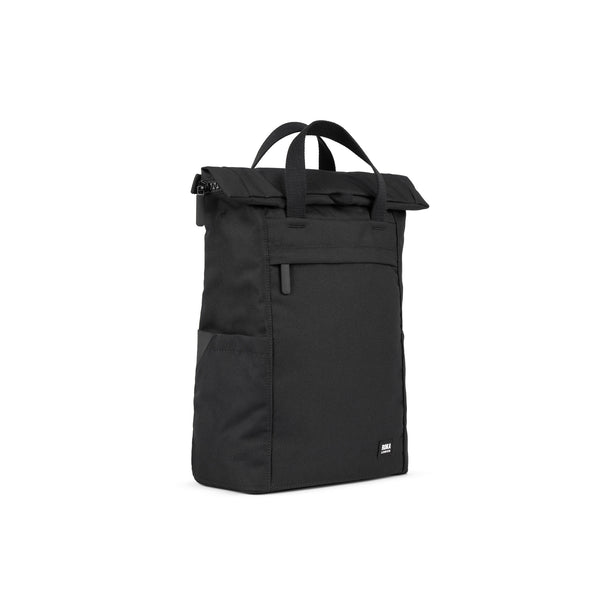 Roka London All Black Finchley Backpack In Ash