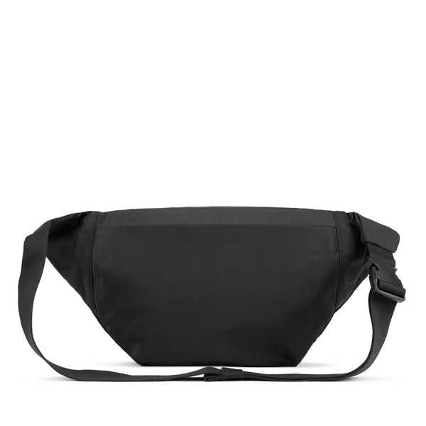 Roka London All Black Oval Crossbody In Black