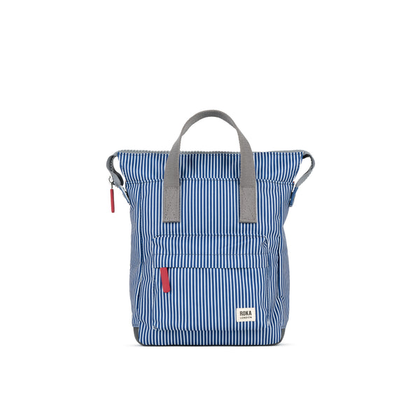 roka london Bantry Backpack in Blue Hickory