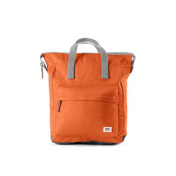 roka london Bantry Backpack in Burnt Orange