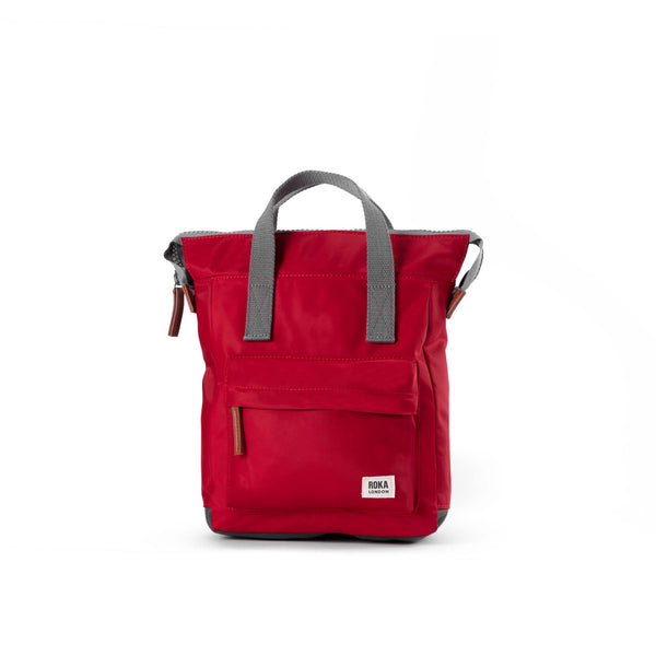 roka london Bantry Backpack in Cranberry