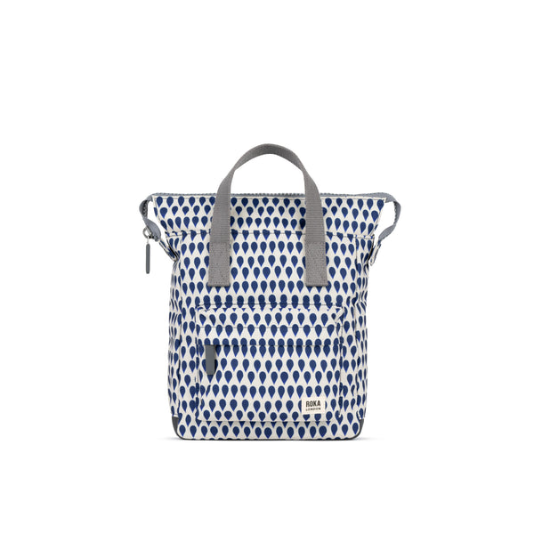 roka london Bantry Backpack in Denim Rain