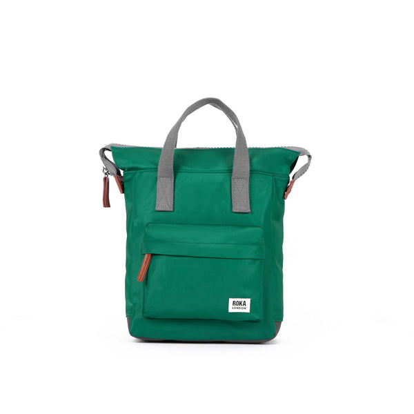 roka london Bantry Backpack in Emerald