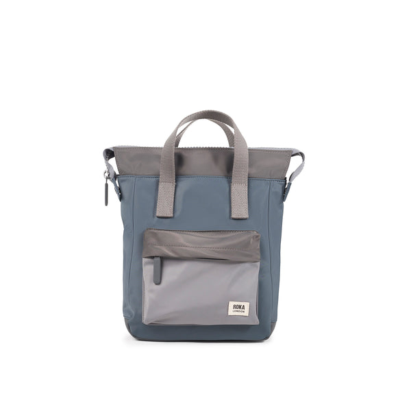 roka london Bantry Backpack in Grey Tonal