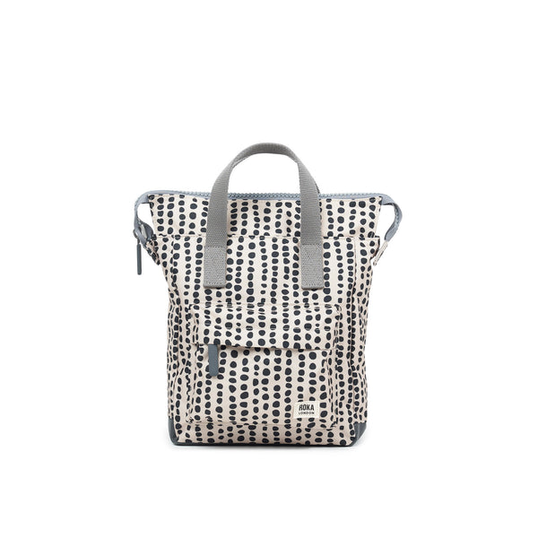 roka london Bantry Backpack in Linear Dot