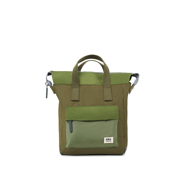 roka london Bantry Backpack in Military Tonal