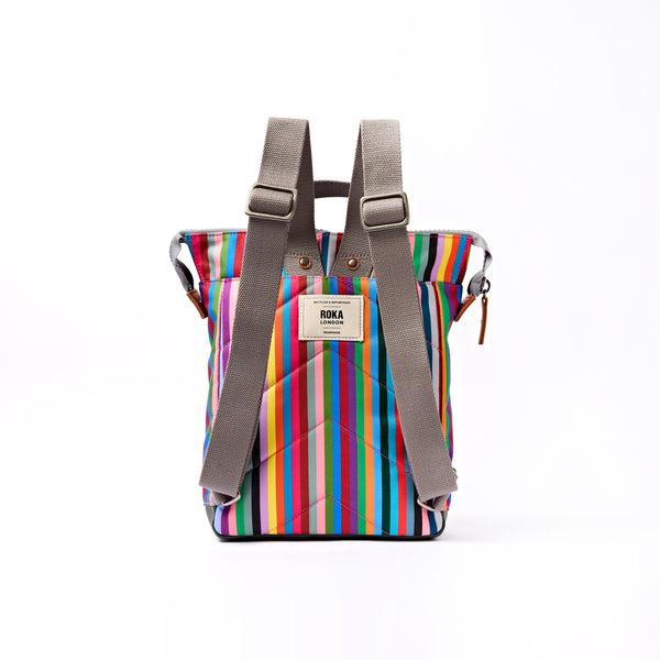 Roka London Bantry Backpack In Multi Stripe