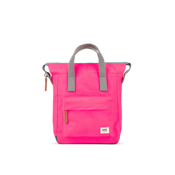 roka london Bantry Backpack in Neon Pink