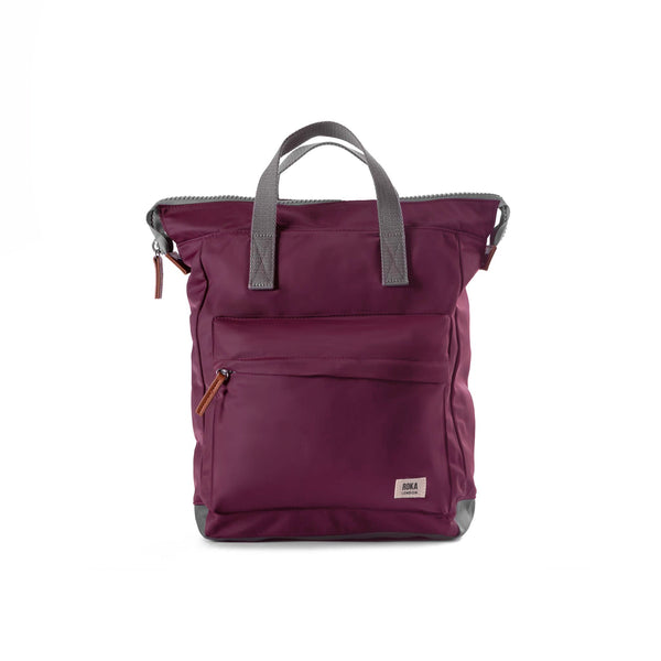 roka london Bantry Backpack in Plum