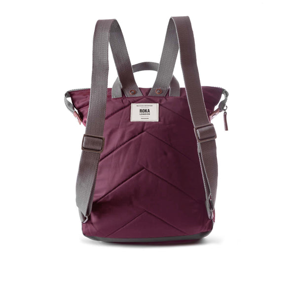 Roka London Bantry Backpack In Plum