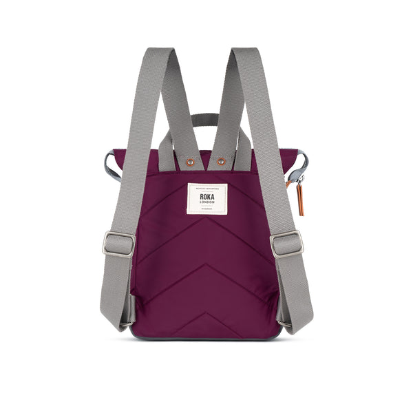 Roka London Bantry Backpack In Royal Burgundy