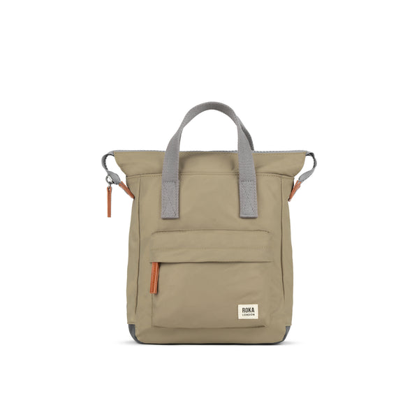 roka london Bantry Backpack in Taupe