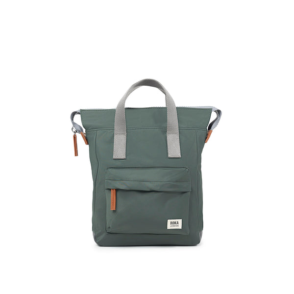 roka london Bantry Backpack in Thyme