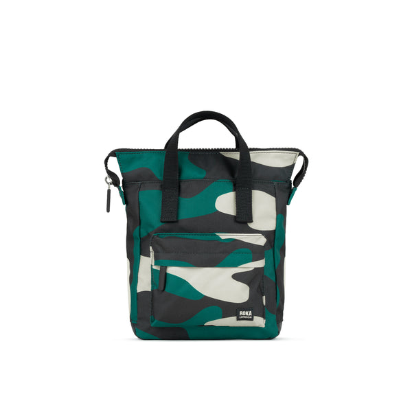 roka london Bantry Backpack in Urban Rose Camo