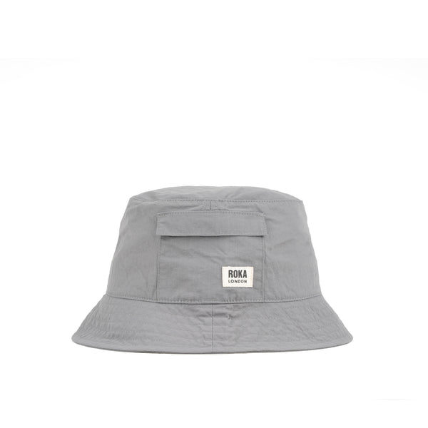 roka london Bedford Bucket Hat in Graphite