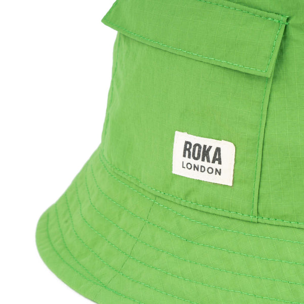 Roka London Bedford Bucket Hat In Kiwi