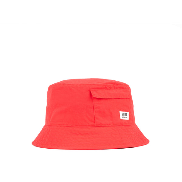 Roka London Bedford Bucket Hat In Poppy
