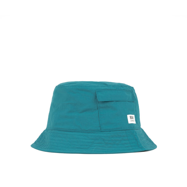 Roka London Bedford Bucket Hat In Teal