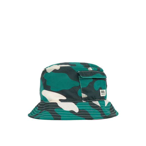 Roka London Bedford Bucket Hat In Urban Rose Camo