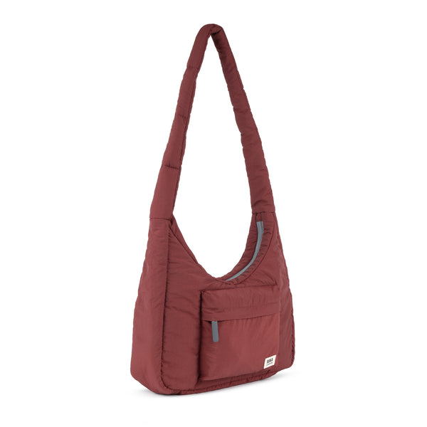 Roka London Belsize Crossbody Bag In Bordeaux