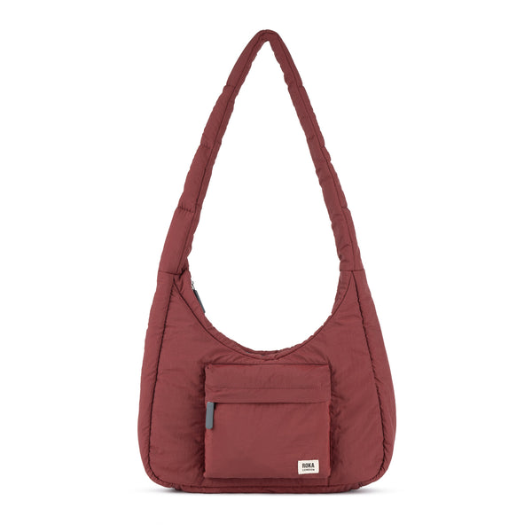 roka london Belsize Crossbody Bag in Bordeaux