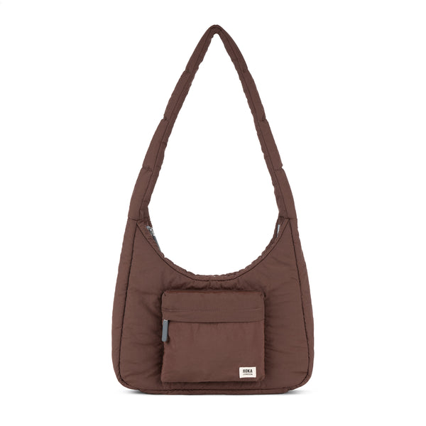 roka london Belsize Crossbody Bag in Chocolate
