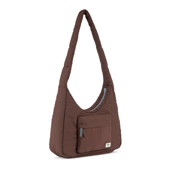 Roka London Belsize Crossbody Bag In Chocolate