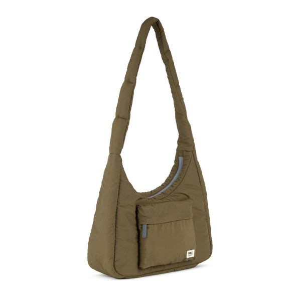 Roka London Belsize Crossbody Bag In Moss