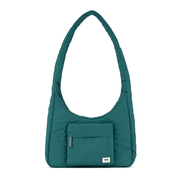 roka london Belsize Crossbody Bag in Teal