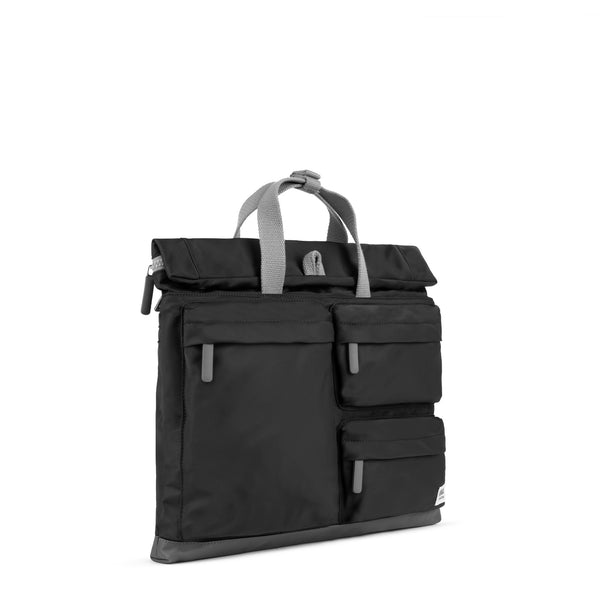 Roka London Blackfriars Messenger Bag In Black