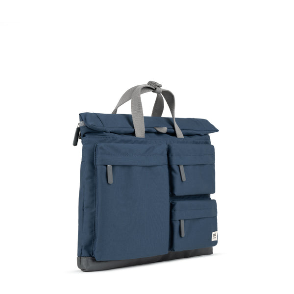 Roka London Blackfriars Messenger Bag In Deep Blue