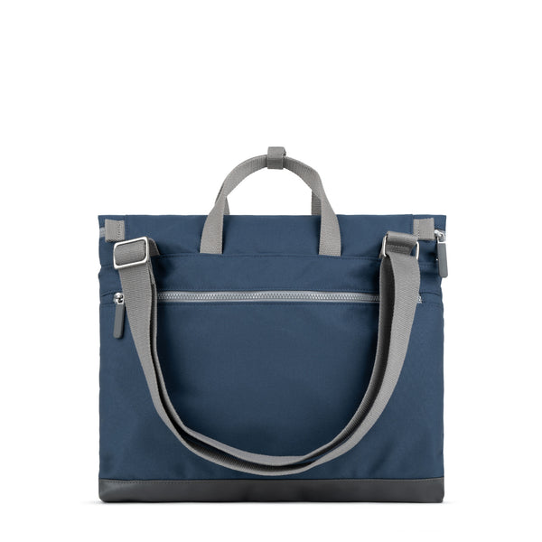 Roka London Blackfriars Messenger Bag In Deep Blue