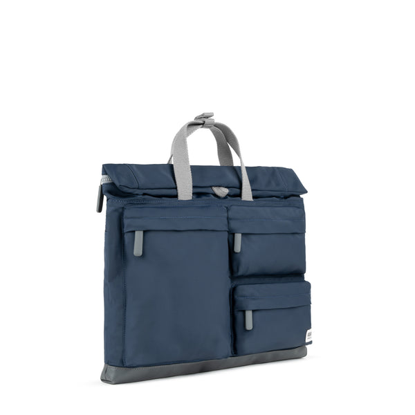 Roka London Blackfriars Messenger Bag In Midnight