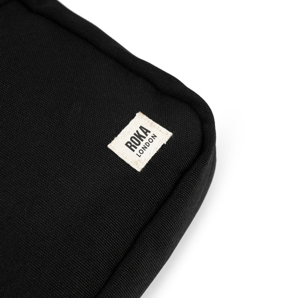 Roka London Bond Pocket Crossbody Bag In Ash