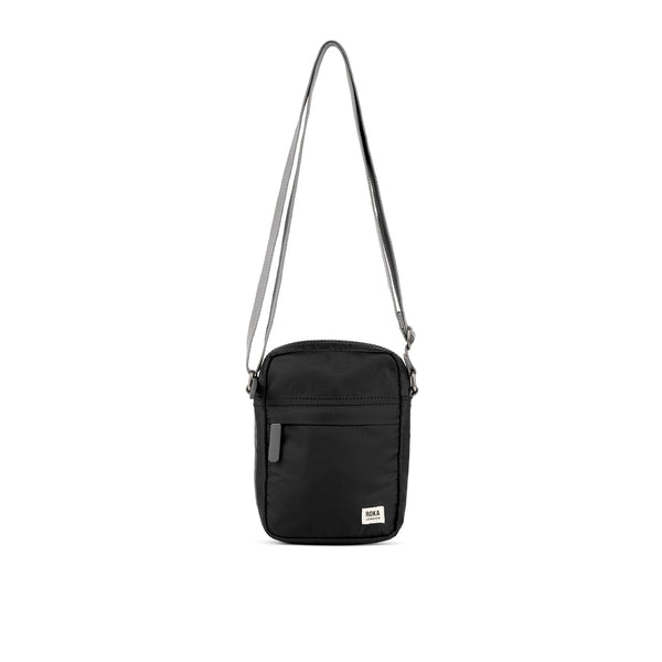 roka london Bond Pocket Crossbody Bag in Black