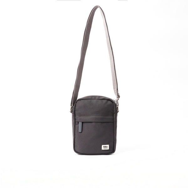 roka london Bond Pocket Crossbody Bag in Carbon
