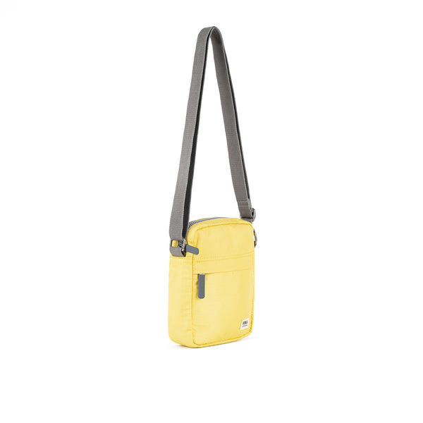 Roka London Bond Pocket Crossbody Bag In Citron