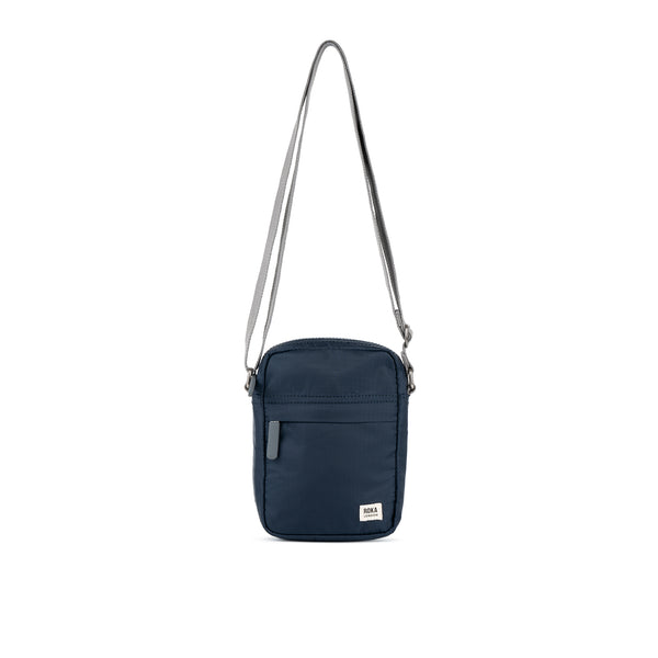 roka london Bond Pocket Crossbody Bag in Midnight