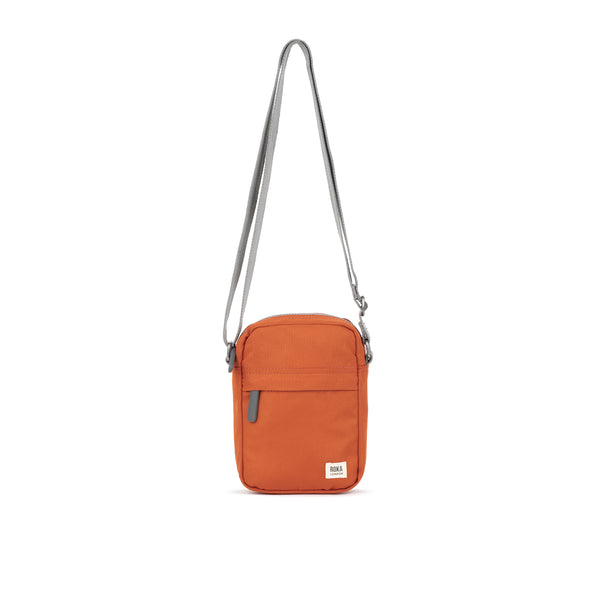 roka london Bond Pocket Crossbody Bag in Pumpkin