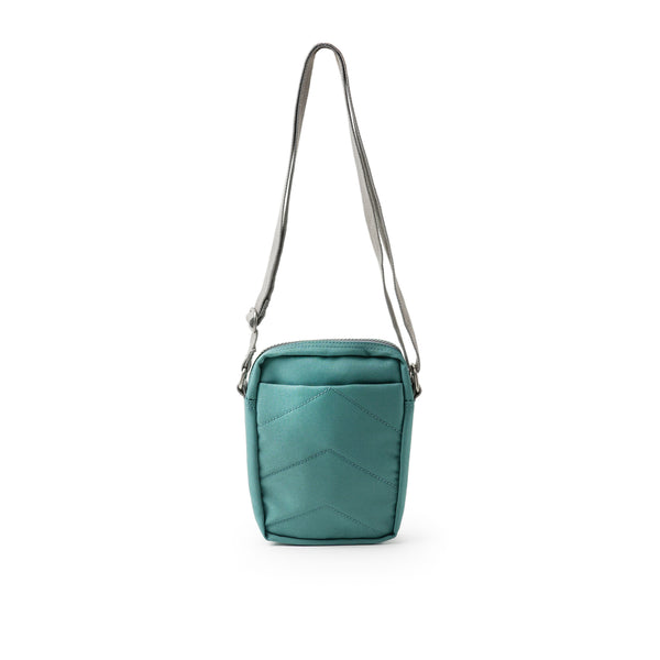 Roka London Bond Pocket Crossbody Bag In Sage