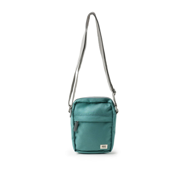 roka london Bond Pocket Crossbody Bag in Sage